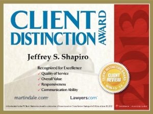 client distinction award